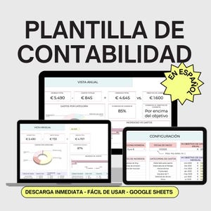 Control de impuestos, Administración de dinero, Gestión de negocio, Contabilidad para pequeñas empresas, Plantilla personalizable,