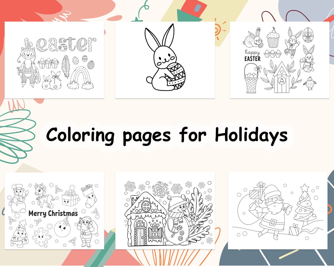 Printable Colouring Sheets Printable, 1500 Easy Coloring Pages for Kids ...
