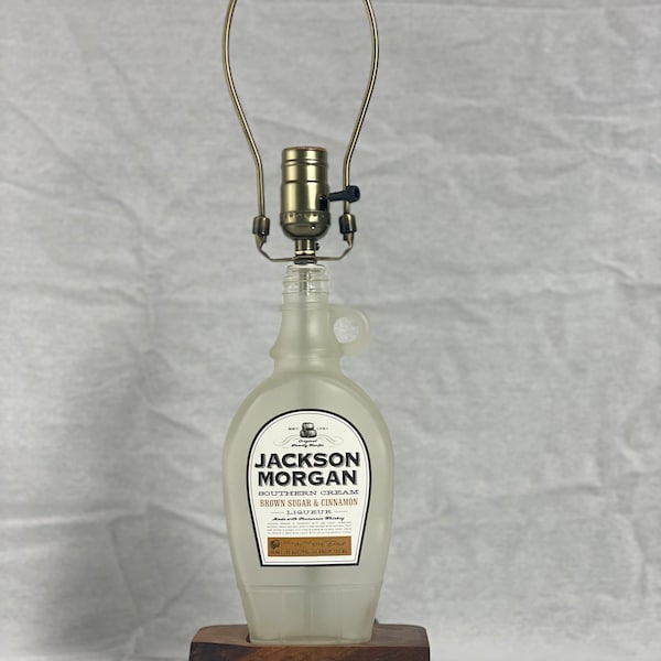 Jackson Morgan Southern Cream Bottle Lamp