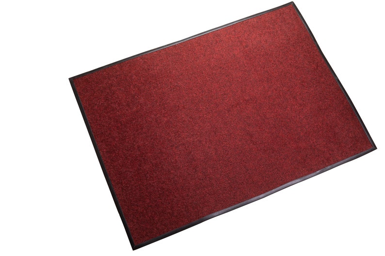 Handmade Polypropylene Door Carpet With Edging, Any Size, Outdoor