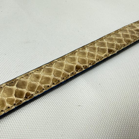 Womens Skinny Python Belt 2cm | Genuine Snakeskin | Elegant  display picture 3