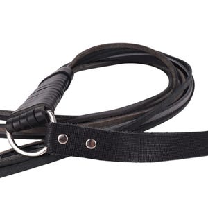 Luxurious Leather Flogger for Exquisite Play