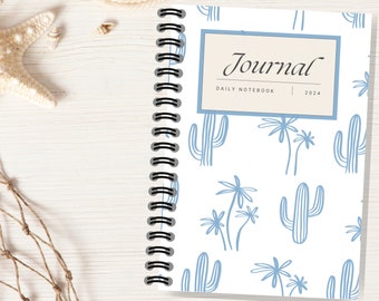 Coastal Cowgirl, Aesthetic Notebook, Coastal Aesthetic, Cowgirl Notebook, Cute Notebook, Notebook Spiral, Personal Notebook, Goal-Setting