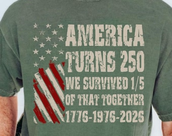 Komfortfarben Vintage 50-jähriges Jubiläum 1976 Hemd, Amerika dreht 250 T-Shirt, Paare 50-jähriges Ehegeschenk, Vaterländisches Jubiläumsgeschenk 2026