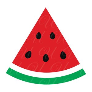 Watermelon Slice SVG, PNG, PDF, Watermelon Shirt, Summer Fruit Design, Watermelon Svg, Watermelon Lover Shirt, Cut File Cricut, Silhouette.