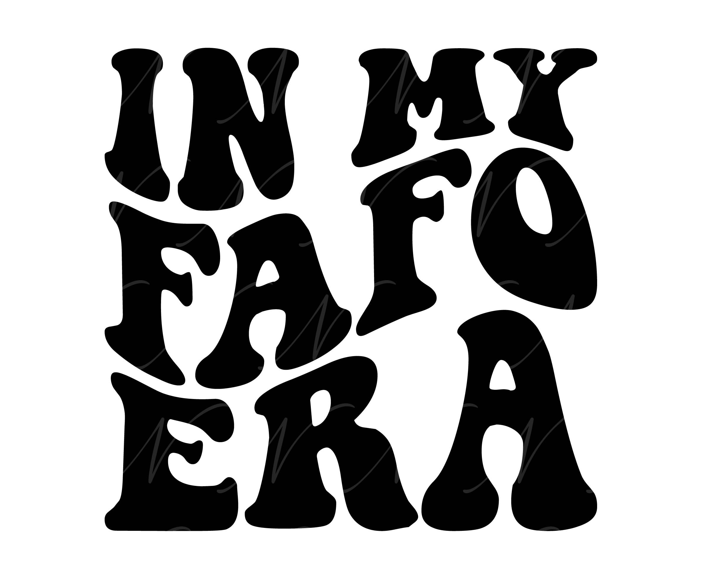 In meiner Fafo-Ära SVG, PNG, PDF, Fafo-Shirt, F * ck rund um und finden Sie heraus, F * ck rund Png, Retro gewellte Groovy Buchstaben, Schnittdatei Cricut, Silhouette.