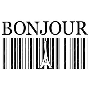 Bonjour SVG, PNG, PDF, Bonjour Shirt, Guten Morgen SVG, Français Png, Französisch Urlaub Handgemacht, Französisch Lehrer Geschenk, Cut File Cricut, Silhouette.