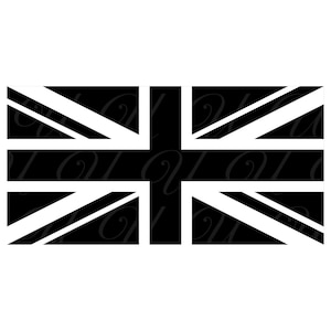 Drapeau Union Jack SVG, PNG, PDF, chemise drapeau du Royaume-Uni, drapeau britannique Union Jack, drapeau de l'Angleterre, drapeau de la Grande-Bretagne, fichier coupe Cricut, Silhouette.