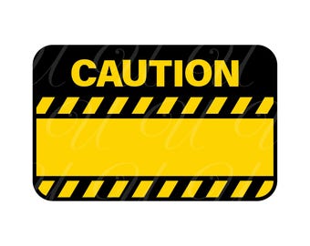 Caution Automatic Door Sticker – Die-Cut Vinyl Safety Sign, 4x4 Inches By Rayd Workshop