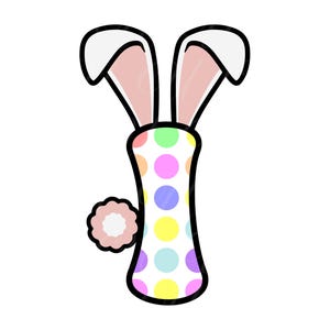 Letra I de conejito de Pascua SVG, PNG, PDF, camiseta del día de Pascua Png, orejas de conejo Letra I Png, letras retro onduladas y con estilo, archivo de corte Cricut, silueta.