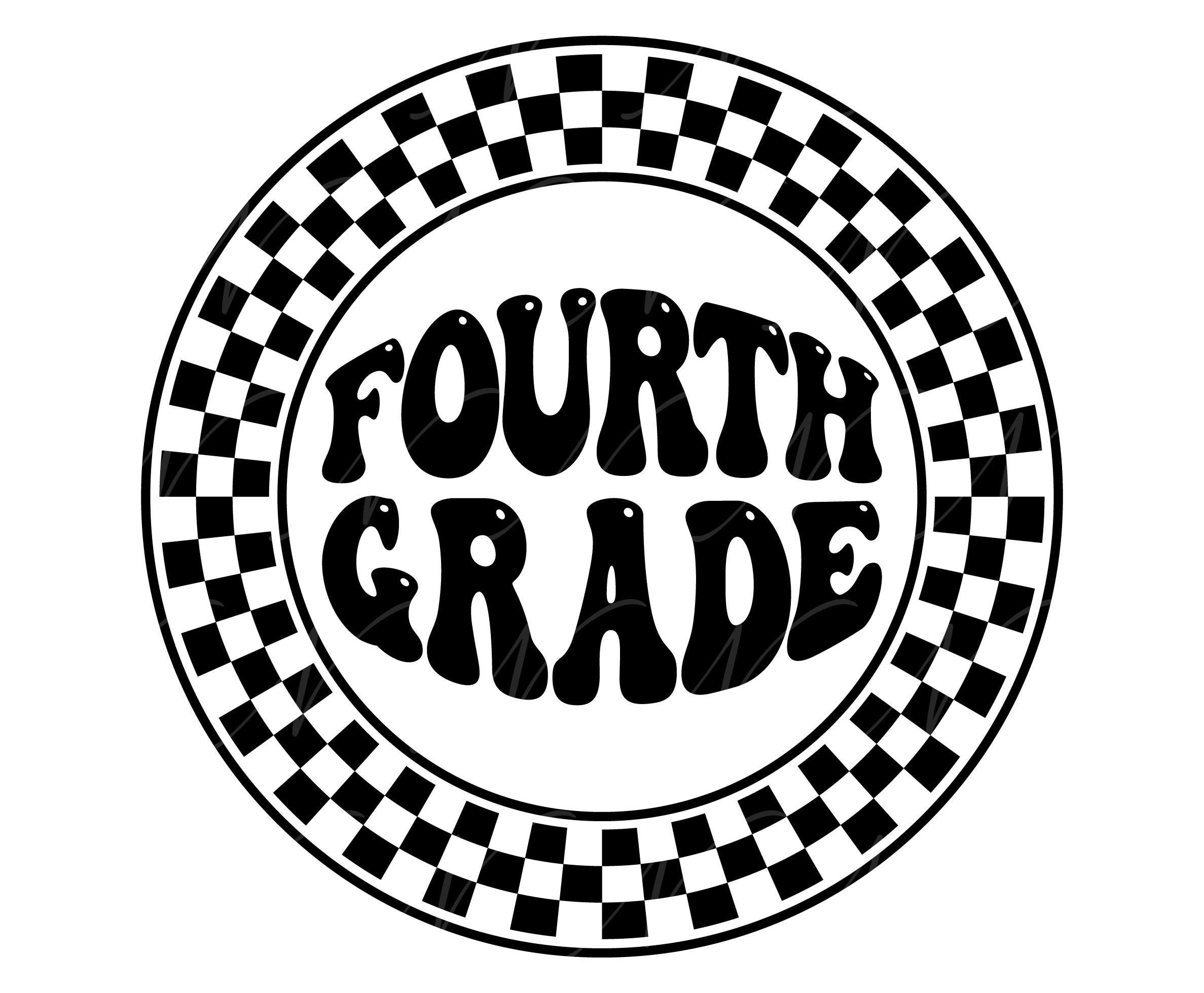 Fourth Grade SVG, PNG, PDF, 4th Grade Shirt, Fourth Grade Teacher Svg ...
