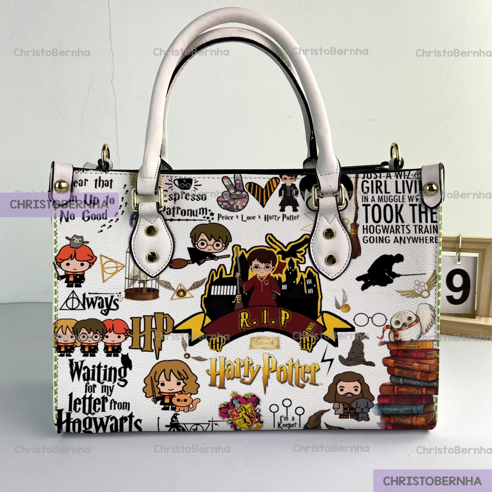 Discover Harry Potter Leather Handbag, Harry Potter Woman Handbag, Crossbody Bag, Vintage Shoulder Bag, Top Handle Bag, Movie Handbag