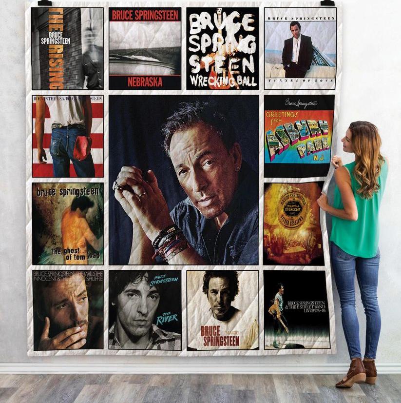 Discover Bruce Springsteen Blanket, Springsteen Fleece Blanket, Bedding Blanket, Rock Band Blanket, Christmas Blanket