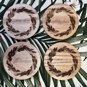 Pikake Lei Aloha Coasters