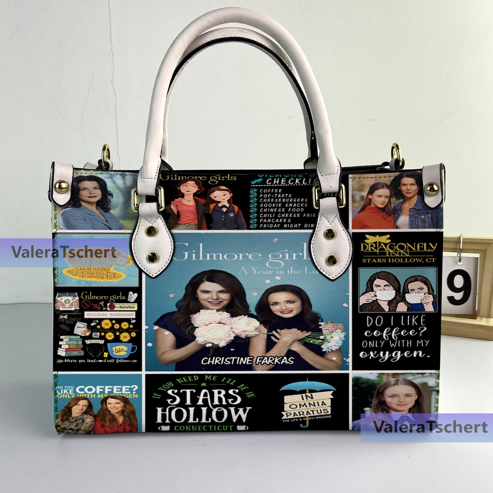 Discover Gilmore Girls Leather Handbag, Gilmore Girls Woman Purse, Crossbody Bag