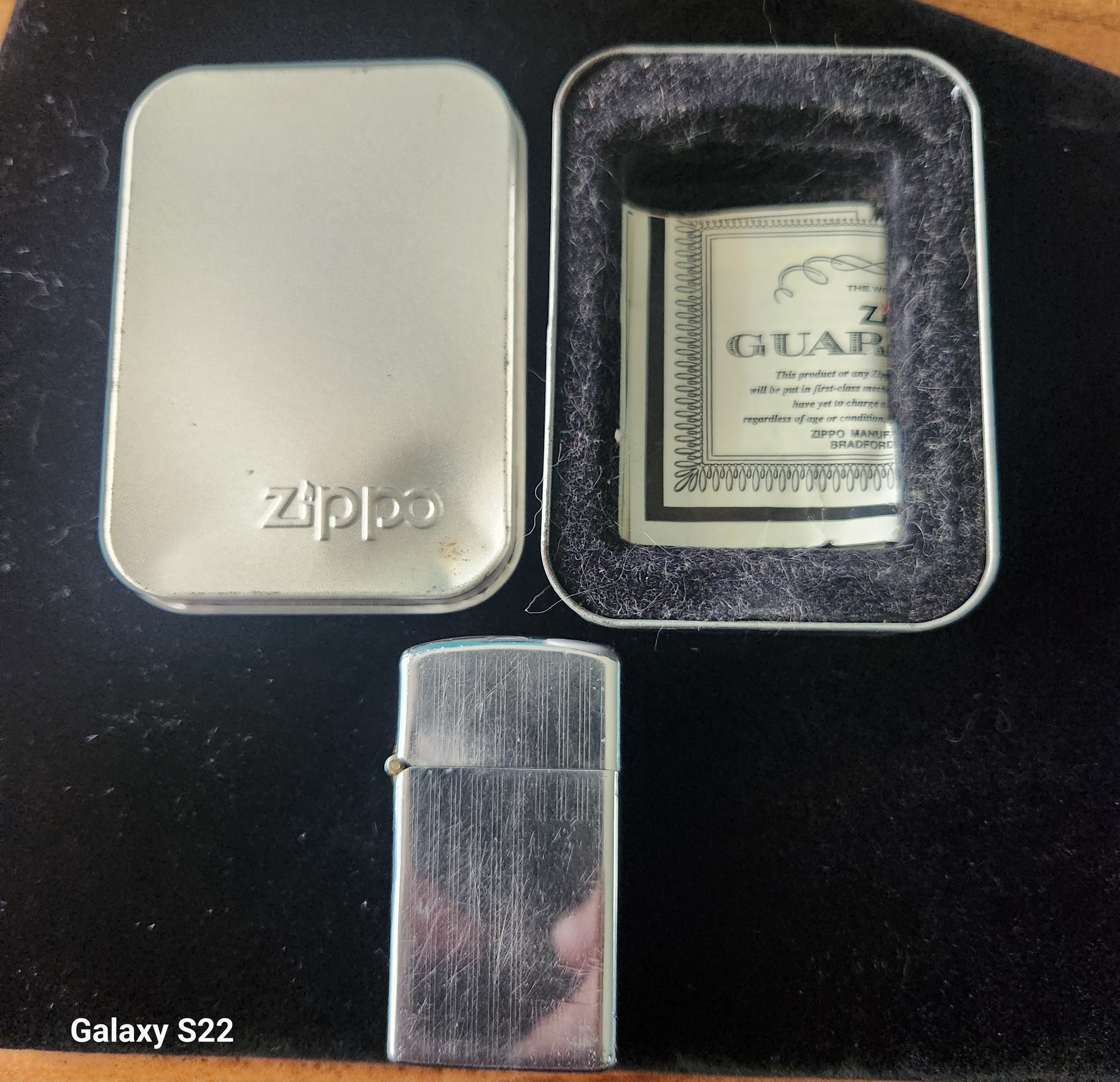 Zippo Lighter Slim eBay | - 1990