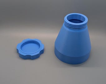 VEVOR Powder Coating System [50KV] compatible BOTTLE. For storage & quick mounting to powder gun.