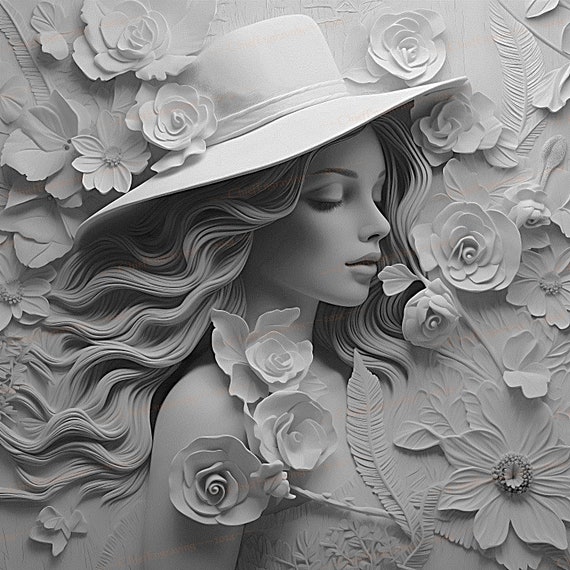 Laser Engraving PNG Files | 3D Illusion Laser Ready Artwork