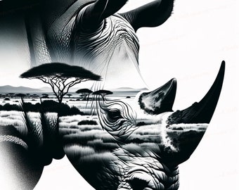 For Laser Engraving PNG Download Laser Ready Burn File Rhino Silhouette Landscape