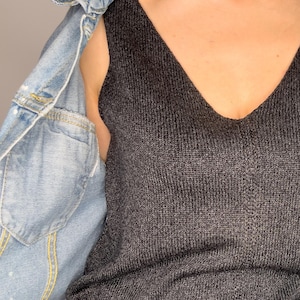 Luxurious Silk Tank Top