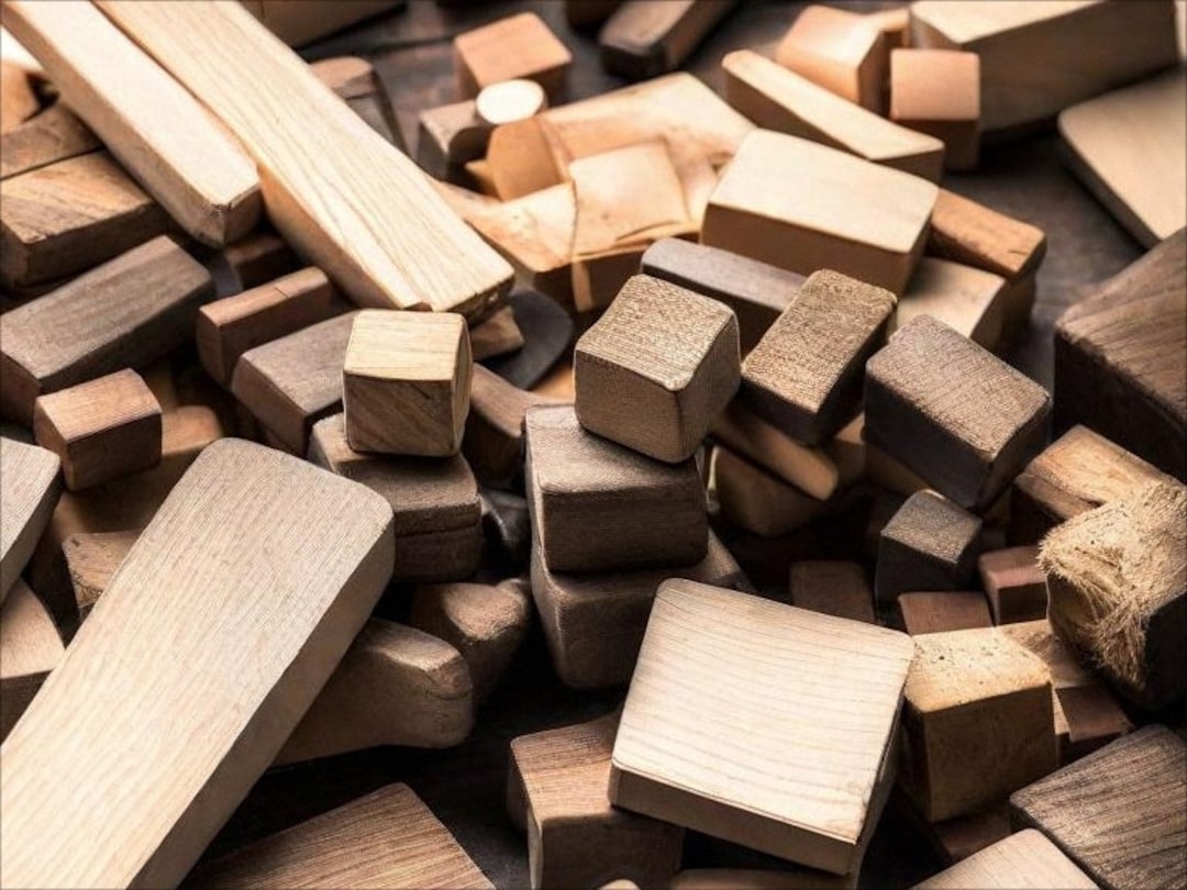 Repurposed Small Wood Boards and Blocks for DIY Crafting Etsy