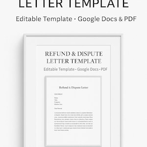 Carta de Contestação de Cobrança Não Autorizada (PDF Editável) Google Doc Modelo de Reembolso de Cartão de Crédito