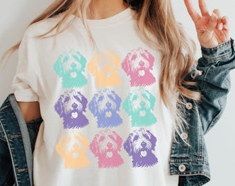 Goldendoodle Comfort Colors® Graphic Tee | Dog Mom Shirt | Dog Dad T-Shirt | Doodle Owner Gift | Cute Dog Lover Comfort Colors Shirt