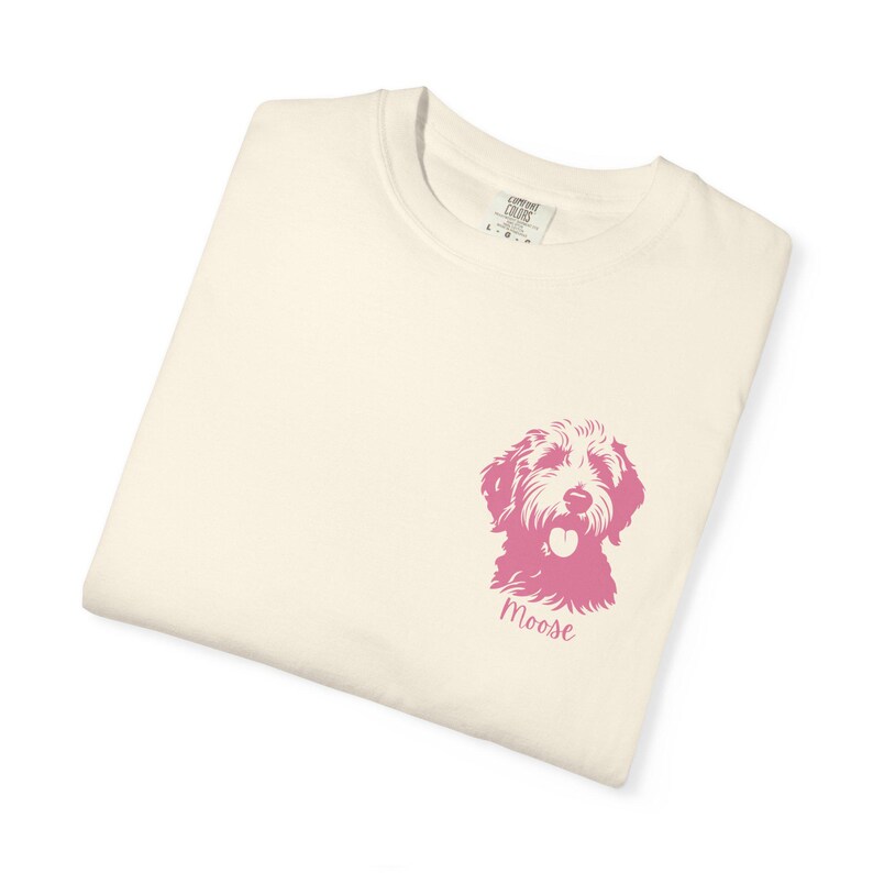 Goldendoodle Comfort Colors® Graphic Tee | Dog Mom Shirt | Dog Dad T ...