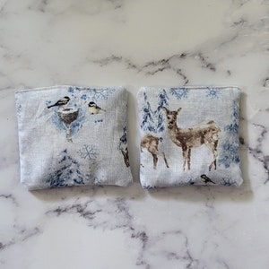 Hand warmers Handmade Microwavable Reusable Flax Hand warmers