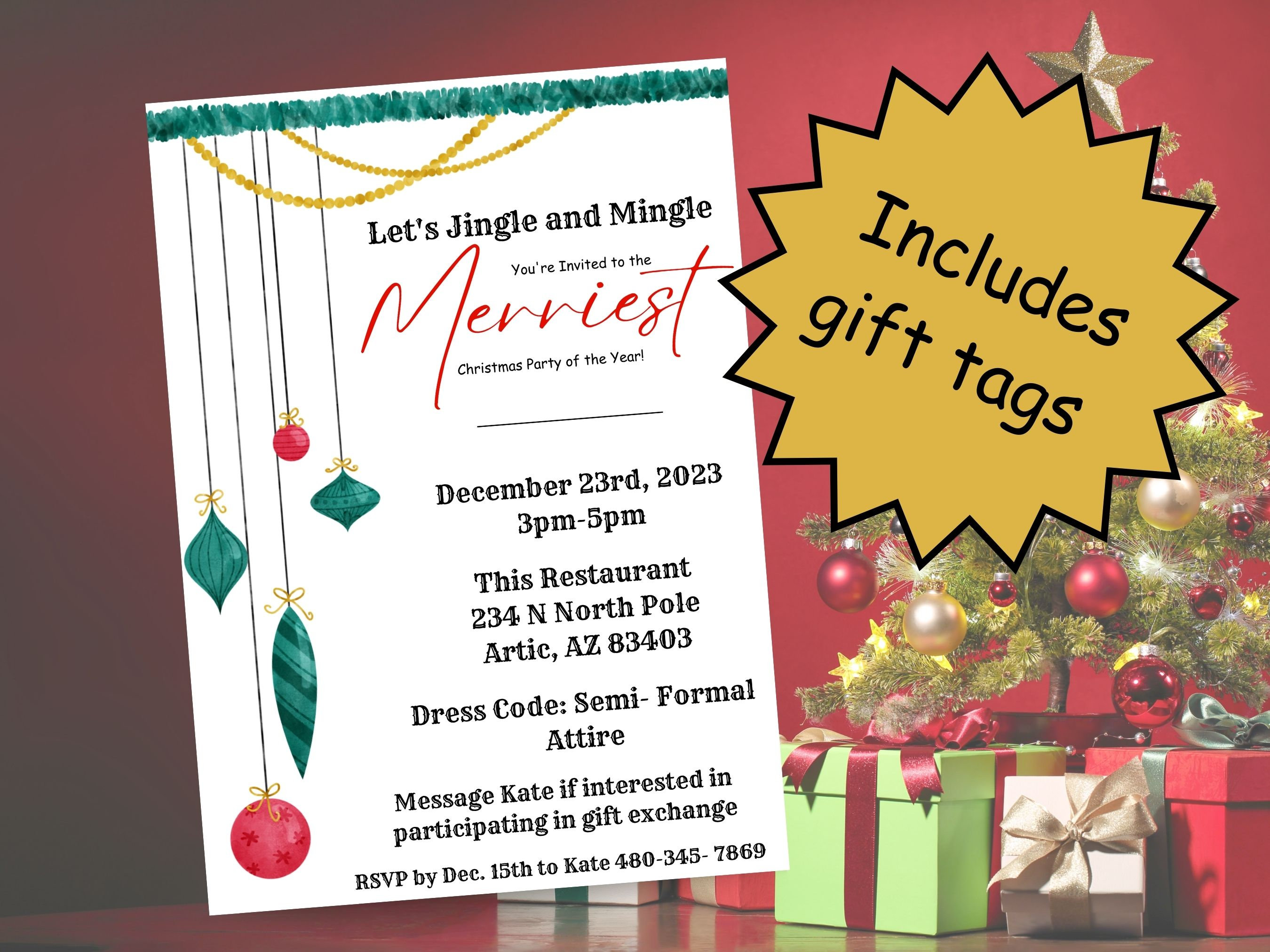 dress code for christmas party invitation Costume Christmas Party Invitations & Invitation Templates