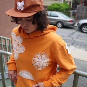 Upcycled Vintage Hooded Sweatshirt