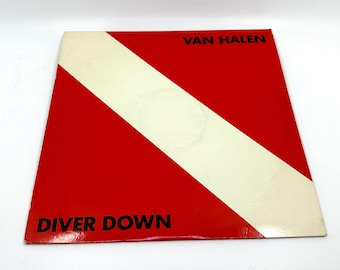 Van Halen Diver Down Vinyl - 1982 First Press, Warner Bros