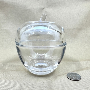 Tiffany & Co. /Crystal Apple Trinket Box Everyday Objects:Crystal