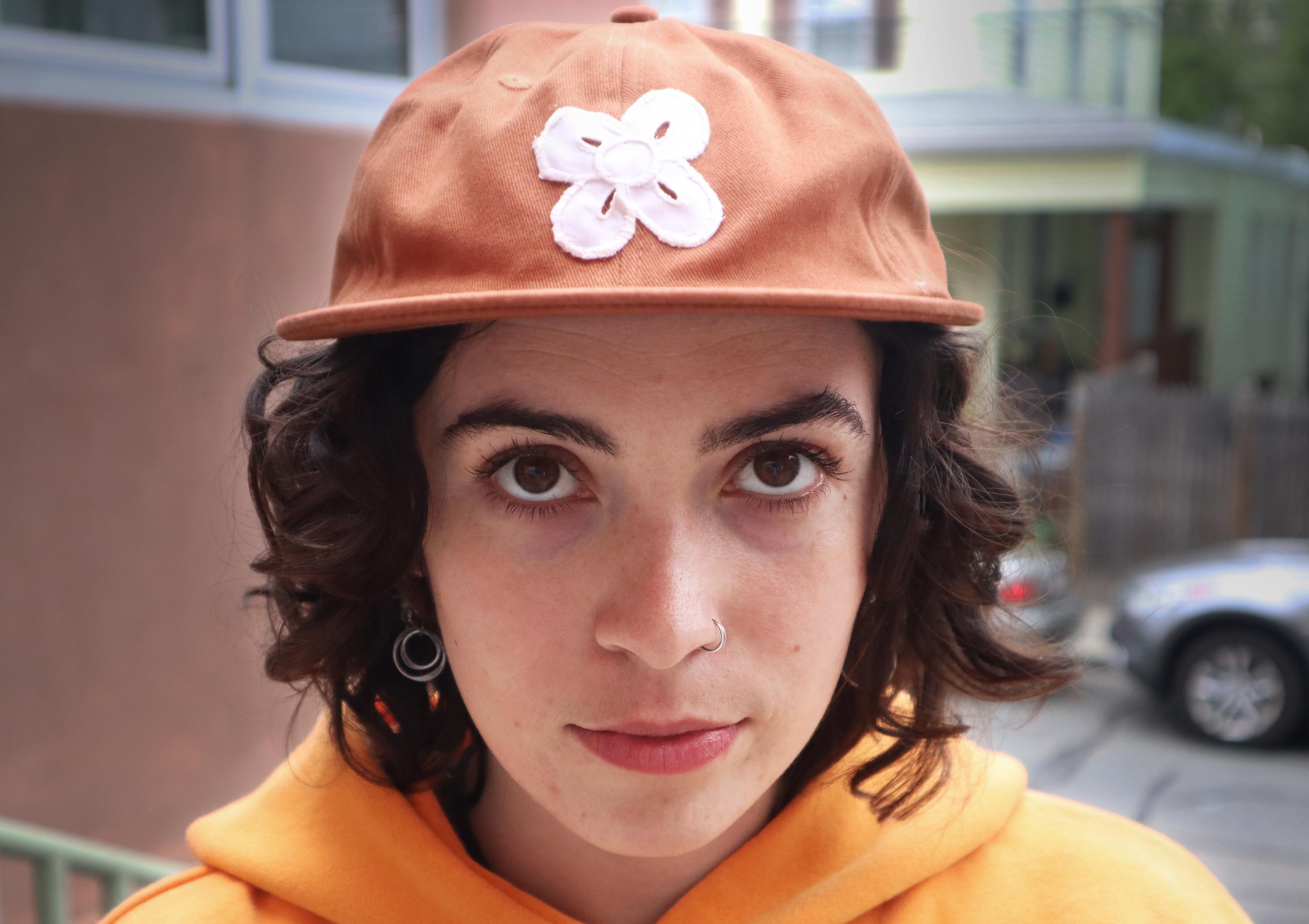 Brown Flower Hat Cotton Cap - Etsy