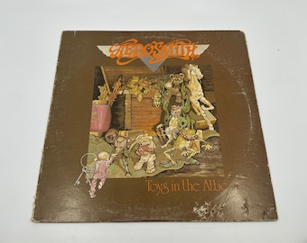 Vintage Aerosmith Toys in the Attic Vinyl LP Record Album No