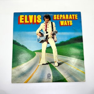 Elvis Presley - Separate Ways - Vintage Vinyl Record - memorabilia
