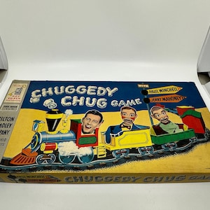 Chuggedy Chug Game vintage children’s board game