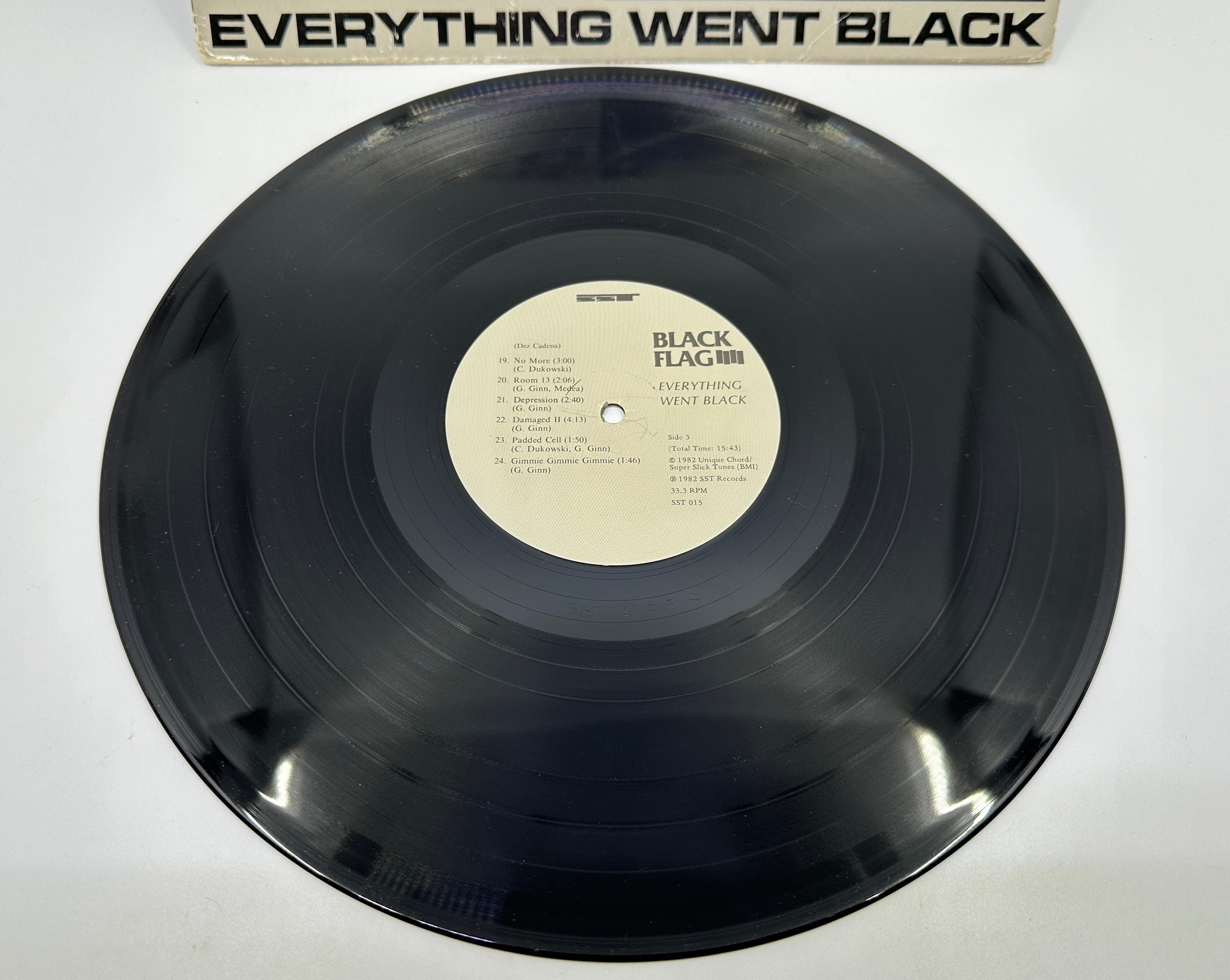 米2LP Black Flag Everything Went Black SST015 SST Records /00520 BLACK FLAG - EVERYTHING WENT BLACK - Amazon.com Music