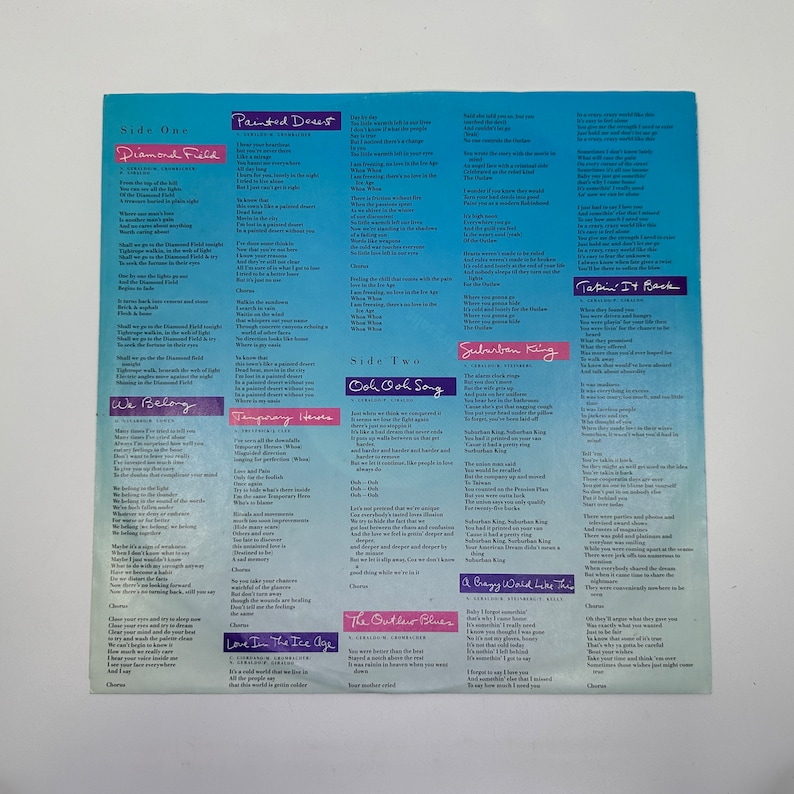 Pat Benatar Tropico 1984 Vintage Vinyl Record 12 LP Album FV41471 Etsy