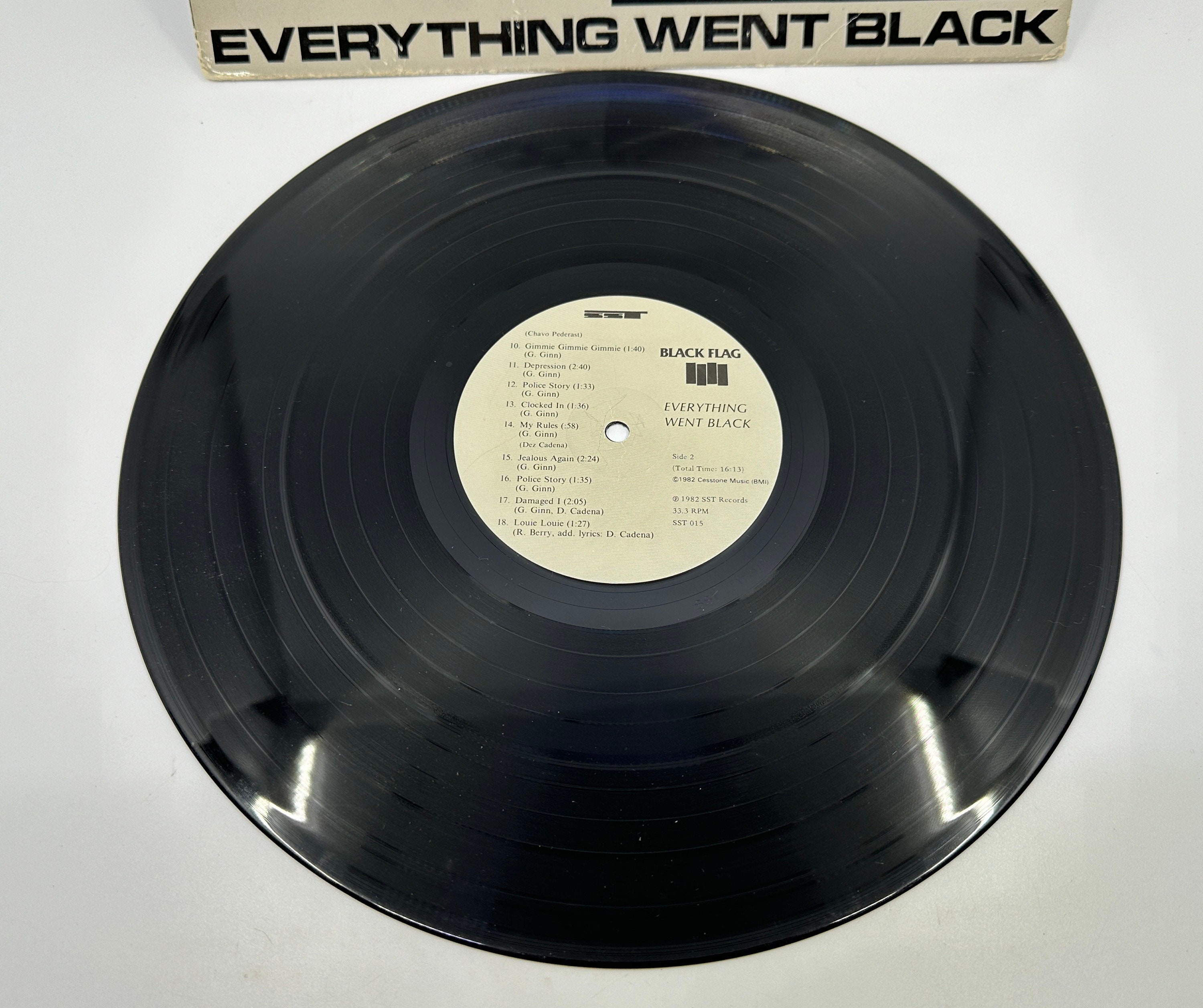 米2LP Black Flag Everything Went Black SST015 SST Records /00520 BLACK FLAG - EVERYTHING WENT BLACK - Amazon.com Music