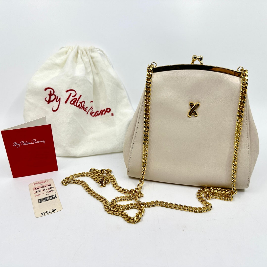 65%OFF【送料無料】 Picasso Paloma Vintage Rare Leather With Purse Handbag Mini バッグ