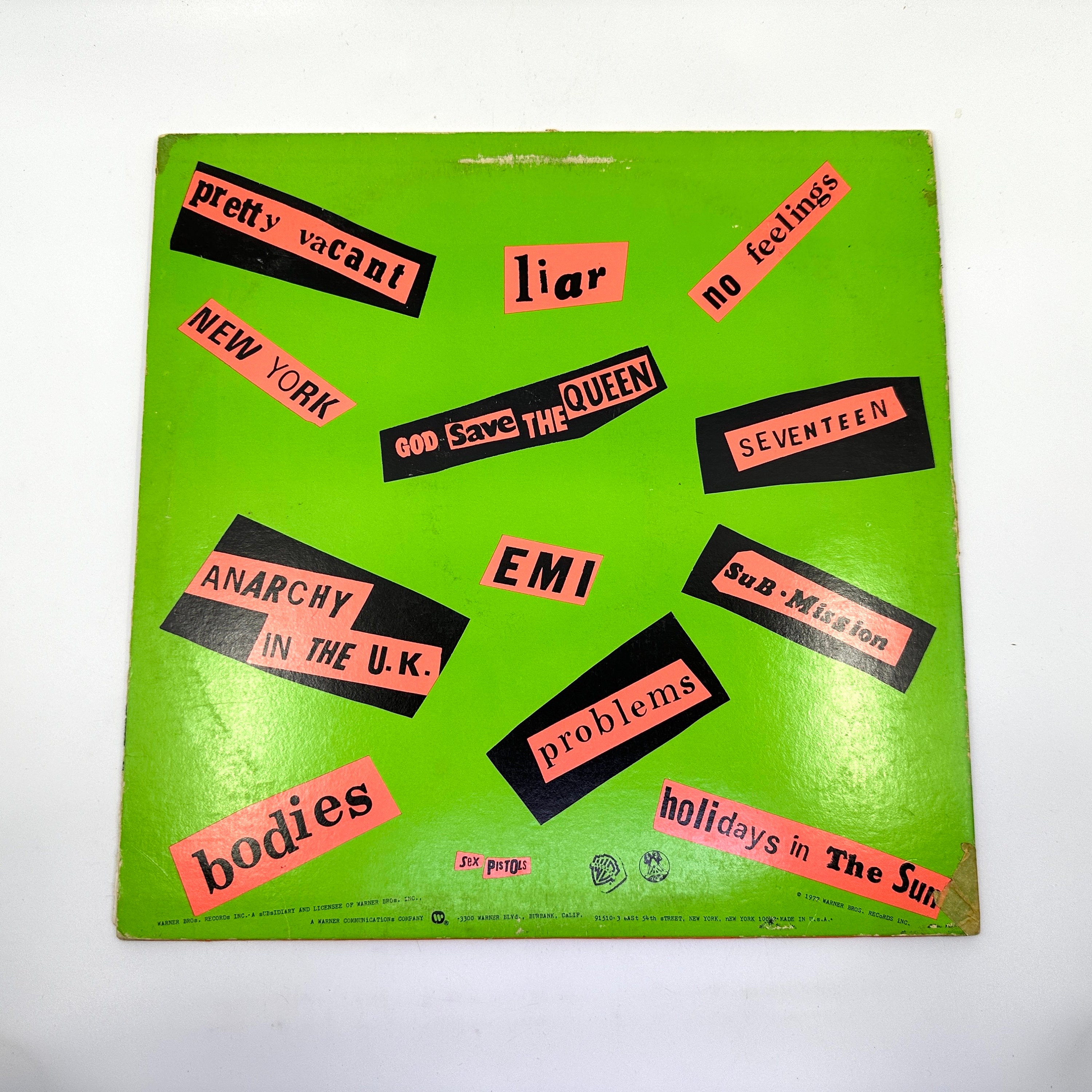 Sex Pistols - Nevermind the Bullocks Here's the Sex Pistols