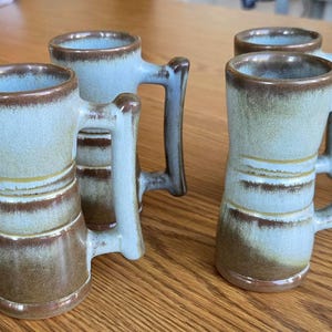 6 Piece Frankoma Pottery Espresso/Juice Cups