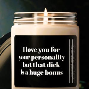 I Love You For Your Personality, Gift For Him, Boyfriend Gifts, Gifts For Men, Gift For Husband, Funny Gifts For Him, Valentines Day Gifts