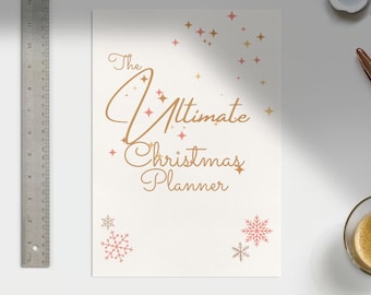 The Ultimate Christmas Planner Journal Pink