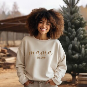 Mama Bougie Prints Sweatshirt