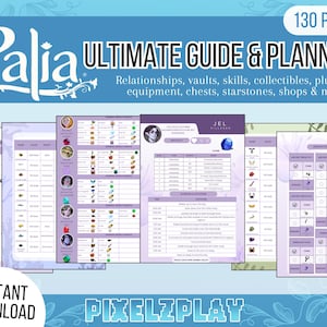 Guide et agenda Palia | Tout en un | Téléchargement PDF