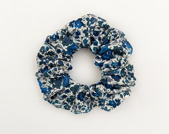 Liberty of London Emma and Georgina fabric mini scrunchie, carefully hand-sewn little scrunchie, 100% cotton