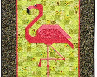 Floyd the Flamingo, Quilt Pattern