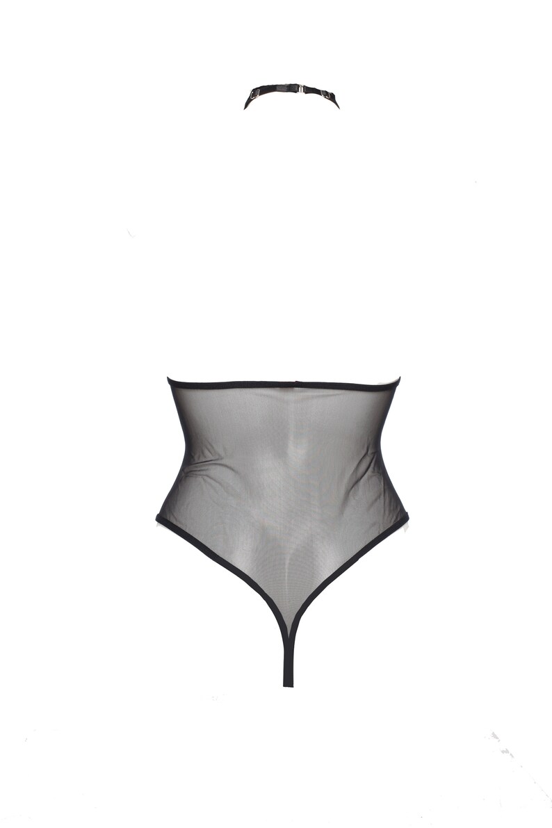 Open Sexy Cupless See Through Bodysuit, Crothcless Lingerie Etsy UK